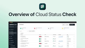 Cloud Status Check Overview