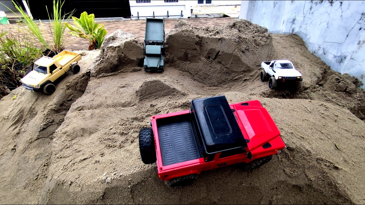 RC Offroad sand hill climb beatle | only the strongest reach the top