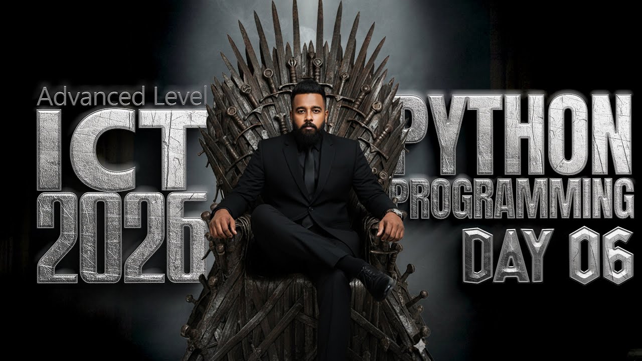 A/L ICT 2026 | Python programming (Complete Lesson ) - DAY 06 - YouTube