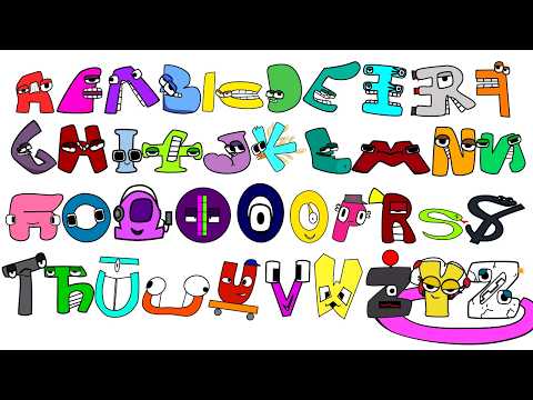 UNIFON Alphabet lore MUSIC Band 🎶🎧 Dance of the Letters A - Z