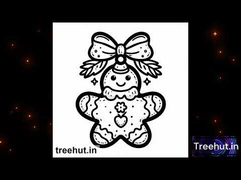 Christmas Cookies Coloring Pages - 4691