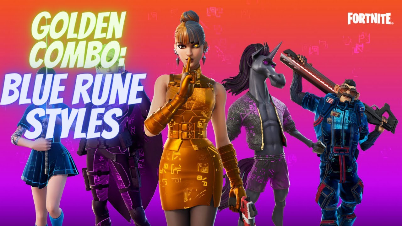Golden Combo #2: BLUE RUNE BATTLE PASS SKIN STYLES