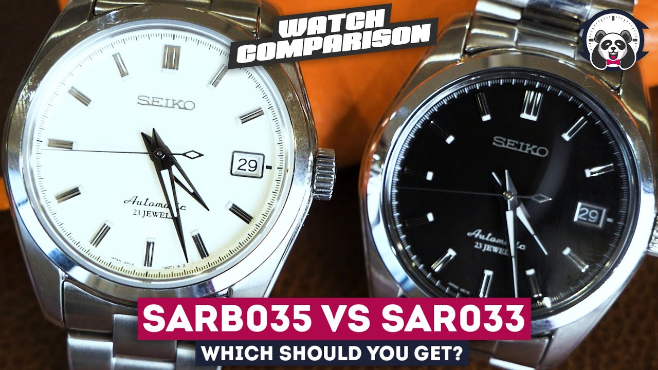 Seiko SARB035 vs SARB033 - Which one should you get? - YouTube