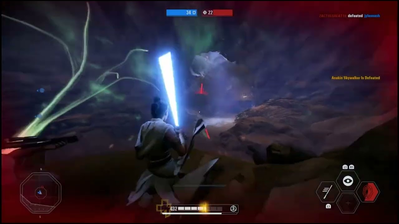 Playing it safe with Rey|SWBF2| HvV#31