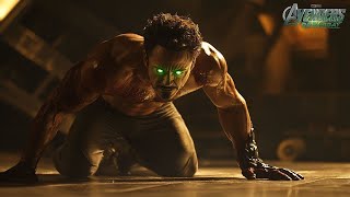 Tony Stark scares everyone when he reappears fused with Victor Von Doom's DNA