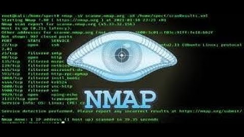 How to run a basic NMAP scan with kali linux