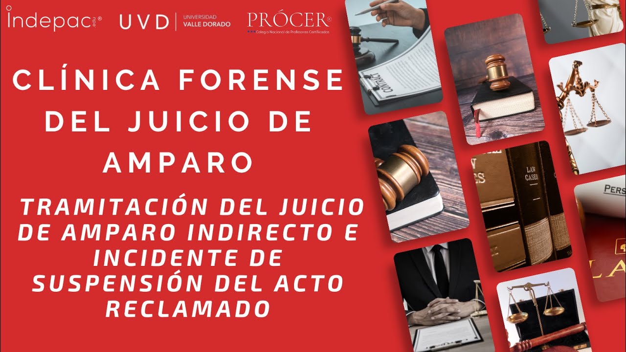 1. Educación Continua/"Tramitación del Juicio de Amparo Indirecto y ...