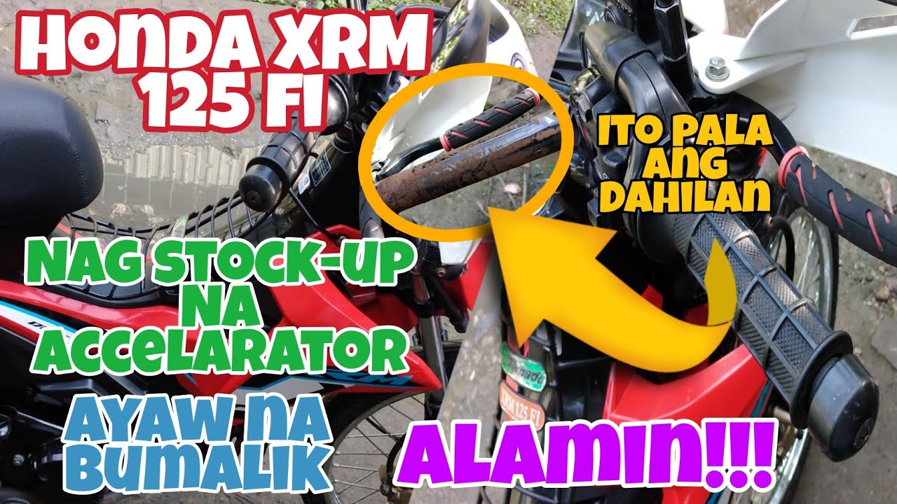 Honda XRM 125 fi Nag Stock-Up na GASOLINADOR. || DIY || Ito Pala ang Dahilan. Alamin.