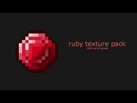 Rubies - Minecraft Texture Pack
