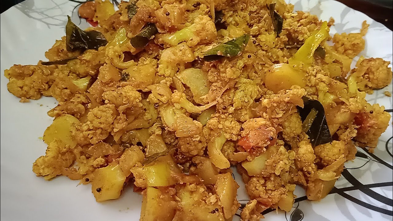 Cauliflower egg curry recipe tasty tastyga😋😋😋😋 YouTube