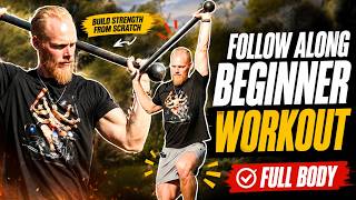 Steel Mace BEGINNER Workout | Uppercut Press Lunge