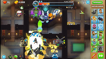 No Monkey Knowledge Elite Vortex On Dark Dungeon [28:09.46] | Bloons TD 6