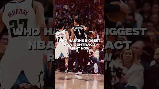 Biggest NBA Contracts Right Now 🤯💰 Jayson Tatum, SGA & More!  #nbahighlights #basketball