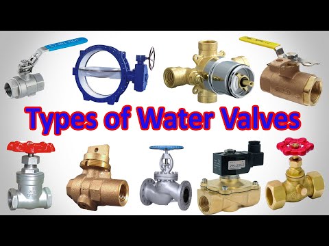 Types of Water Valves -  Plumbing Valve Types