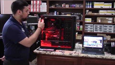 Custom  Computer  GTX1050Ti 4GB Video  16GB DDR4 Liquid Cooling Impress Computers Katy TX