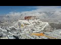 Potala Palace in Lhasa Tibet in Winter