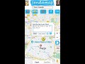 Sendamap shows you where you are. Send it to somebody else with a message.
