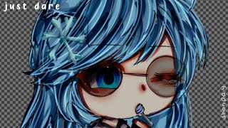 Gacha Club Speed Paint😣💙 JUST DAREEE~ With Pose 🤗
