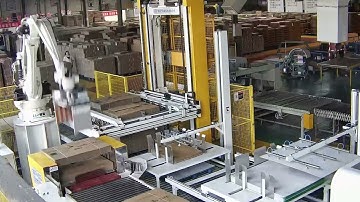 GuangDong SunYi intelligent robot palletizer solution