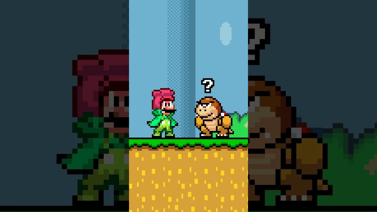 Super Mario World with the SUPER FLOWER POT #mario