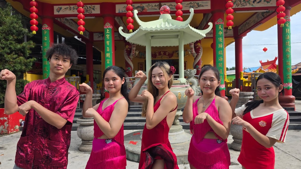 🧧最热闹新年舞来了！《Horseh》吉胆岛实景拉丁舞蹈版