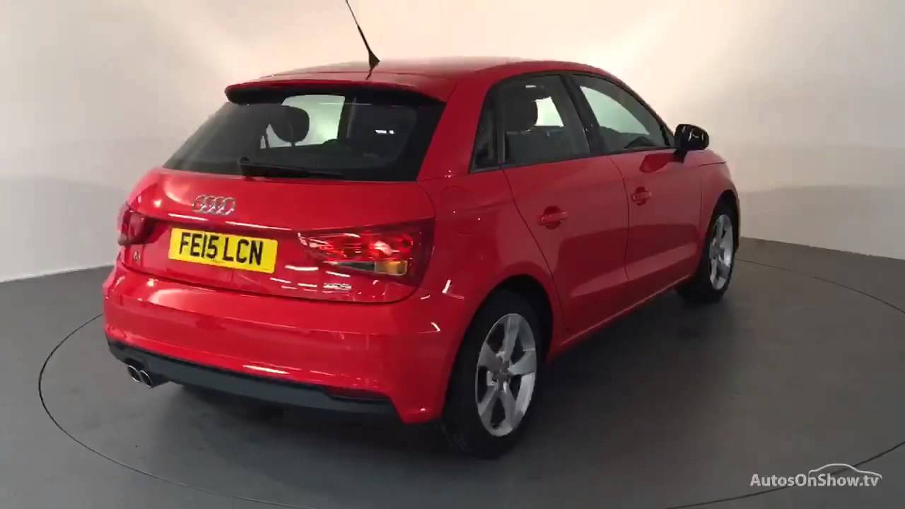 FE15LCN AUDI A1 SPORTBACK TFSI SPORT RED 2015, Derby Audi