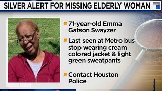 Silver Alert issued for 71-year-old missing woman last seen in Houston's south side, HPD says