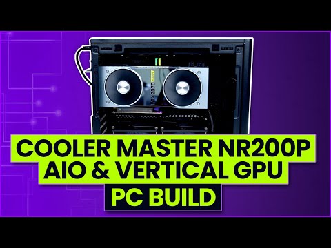 Cooler Master NR200P PC Build (AIO u0026 Vertical GPU)