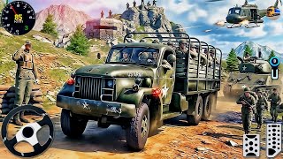 Army Truck Transporting Cargo Game 3D - Truck Racing Simulator Android Gameplay screenshot 5