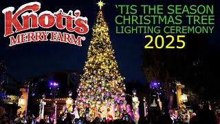 Tis The Season Christmas Tree Lighting Ceremony 2025 Full Show At Knotts Merry Farm