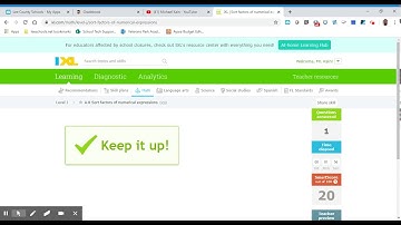 8th Grade IXL Sort Factors of Numerical Expressions GQU