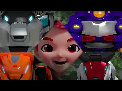 Мультик МЕТАЛИОНЫ - 2 сезон - 🦖 Металионы, вперёд!! 🚀 Новые серии 15-22 🤖 Трансформеры