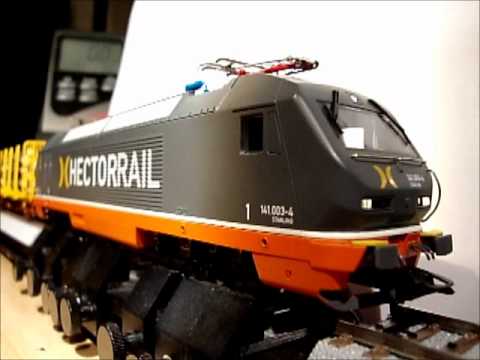 Märklin 37307 Hectorrail Br 141 with ESU LokSound M4 decoder - YouTube