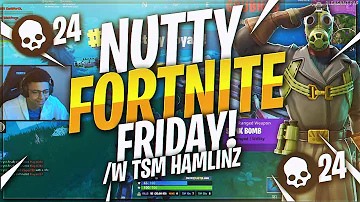 TSM Myth - INTENSE 24 Kill Duo Squads w. TSM Hamlinz!! (Fortnite BR Full Match)