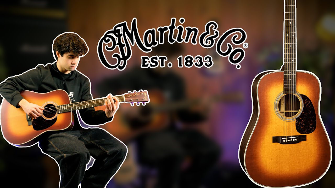 Martin D-28 Satin Amberburst DEMO | Souman Music - YouTube