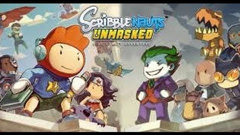 Scribblenauts Unmasked Playthrough/Walkthrough - Intro
