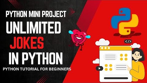 Print Unlimited Jokes in Python with One Line of Code | Python for Beginners #python #programming