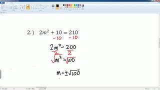 3B Solving by Sqaure Root Number 1 to 3