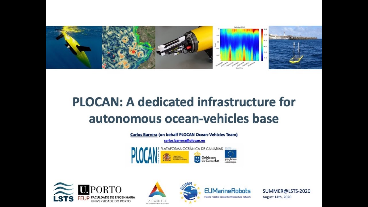 Summer@LSTS 2020 - Session #2 with Carlos Barrera (PLOCAN)