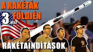 Ott voltunk, ahonnan RAKÉTÁKAT indítanak 🇺🇲   |   Spacejunkie Amerika 3/5.