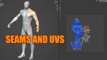 Modeling a 3D Character in Blender (Spider-Man) - Seams and UVs