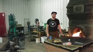 Blacksmithing Class: Forging a Candlestick with Roy Adams (Nov 2017)