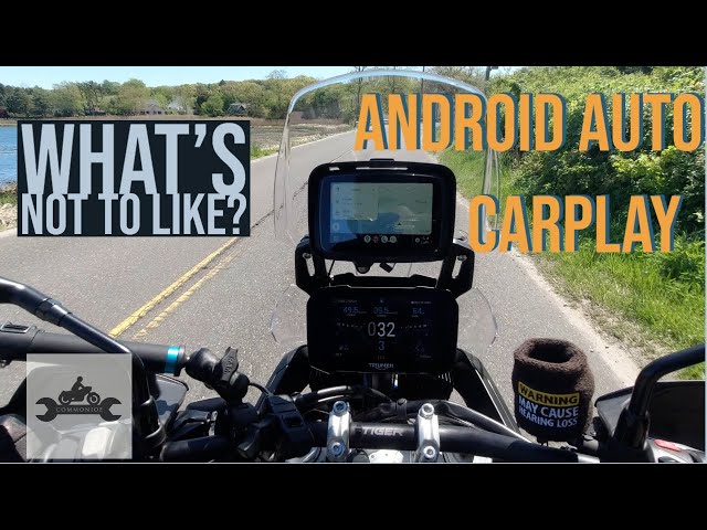 Motorcycle Carplay and Android Auto Review. Parkvision 