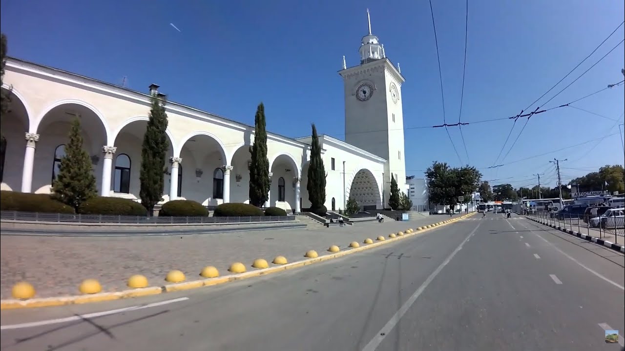 На автобусе от Симферополя до Алушты