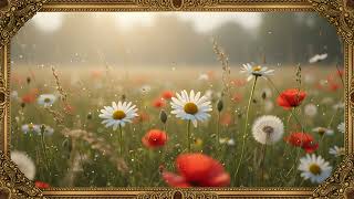 8K UHD Ultra Realistic Wildflower Meadow Macro Detail | 5 Hours Frame TV Art for Wall Displays screenshot 5