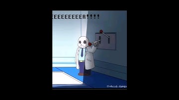 WRONG LEVEEEER! #undertale #sans #gaster #laboratory