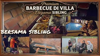 BARBECUE TOGETHER AT A LUXURIOUS VILLA