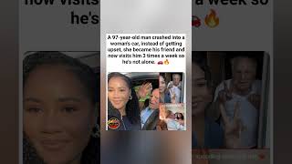 She turned a car crash into a lifelong friendship. ❤️🔥 #shortsfeed #trending #viral #shorts #trend