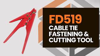 Fd519 Cable Tie Fastening Cutting Tool Ferrulesdirect.com