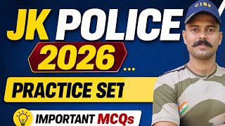 Lec-99 JKP Constable Exam 2026 // Jk Police Gk,Gs Important MCQ #jkpexam